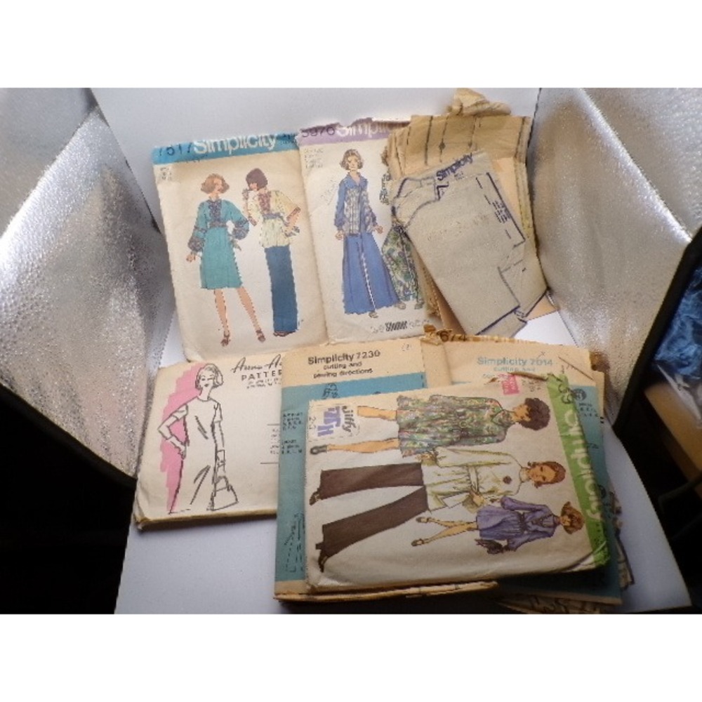 Simplicity 7517 5970 7230 7014 Anna Adams‎ Vintage Sewing Patterns Retro Fashion